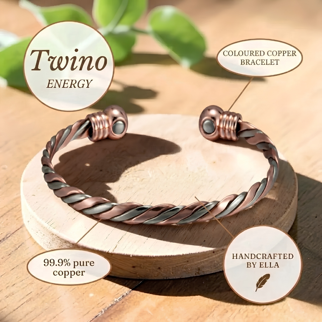 Ella's Twino Copper Bracelet
