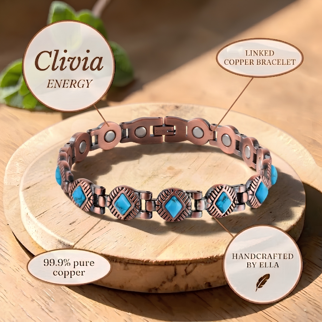 Ella's Clivia Big Copper Bracelet