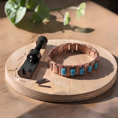 Ella's Lantana Big Copper Bracelet