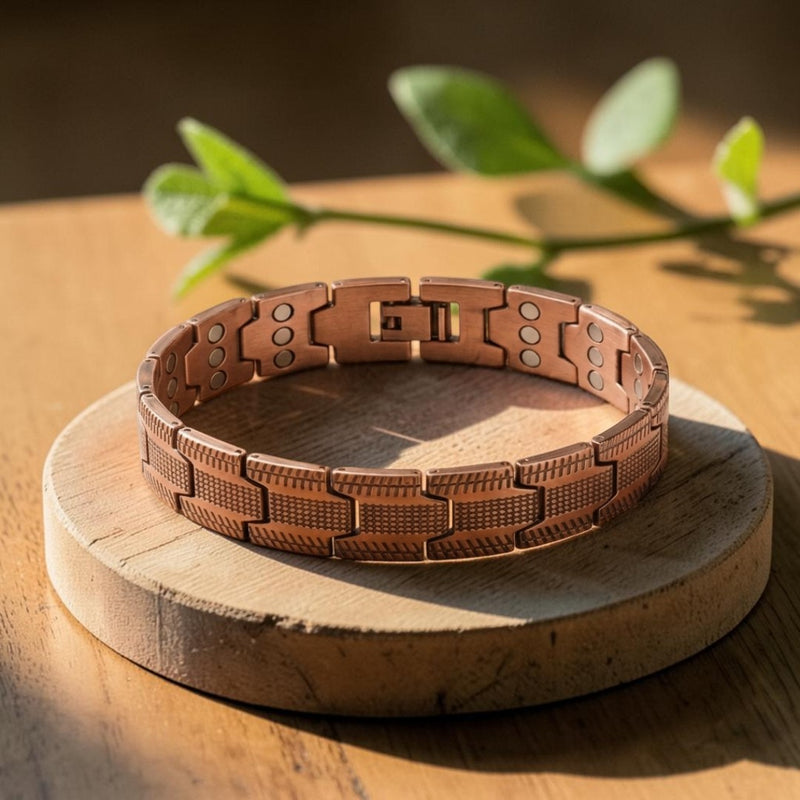 Ella's Rails Men's Copper Bracelet