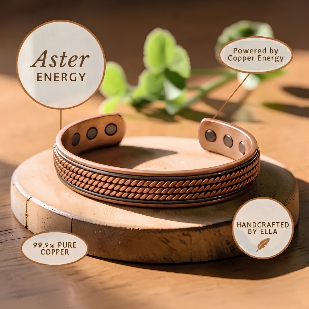 Ella’s Aster Copper Bracelet