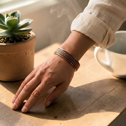 Ella’s Aster Copper Bracelet