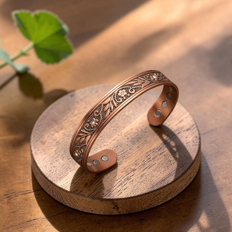 Ella's Sprig Copper Bracelet
