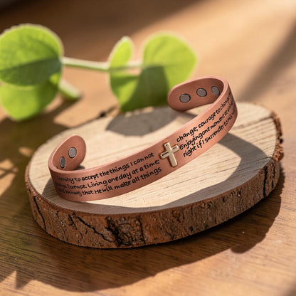 Ella's Creed Copper Bracelet