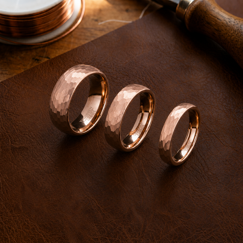 Ella's Dint Copper Ring
