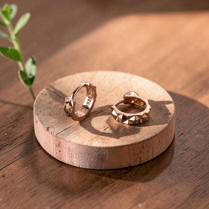 Ella's Spike Copper Earrings