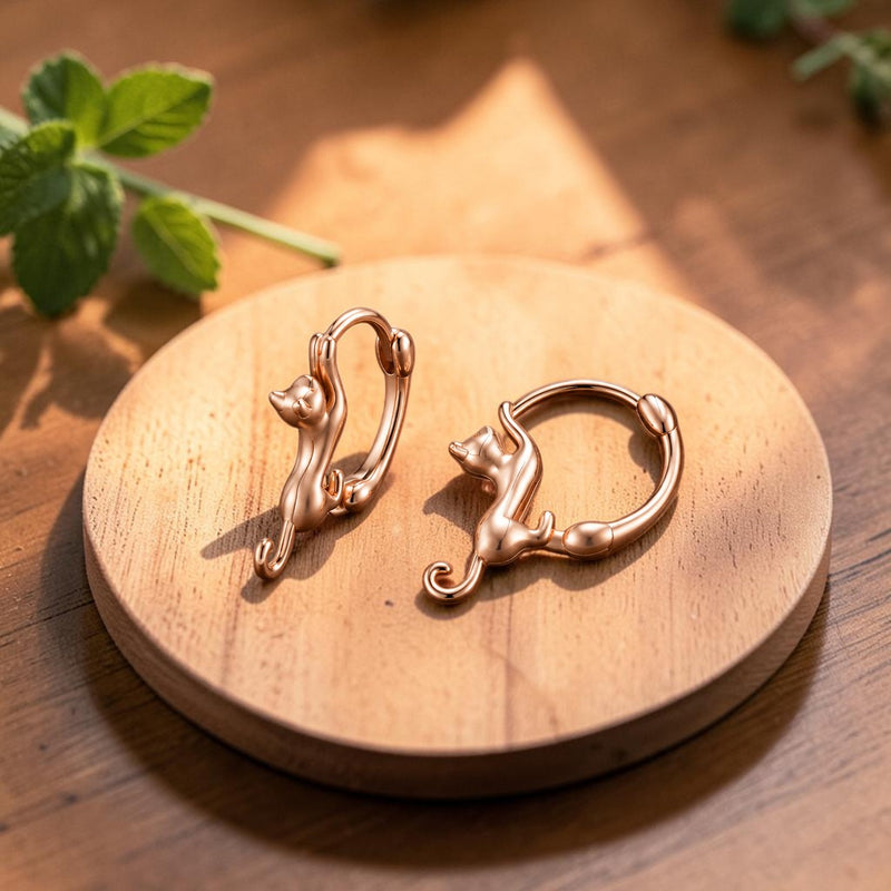 Ella's Kiln Copper Earrings