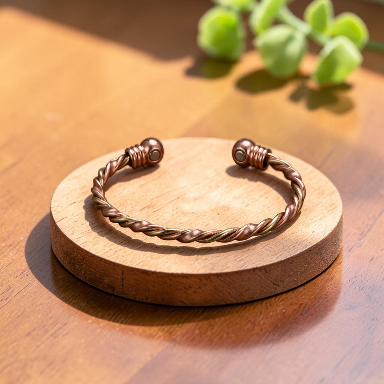 Ella's Twine Copper Bracelet