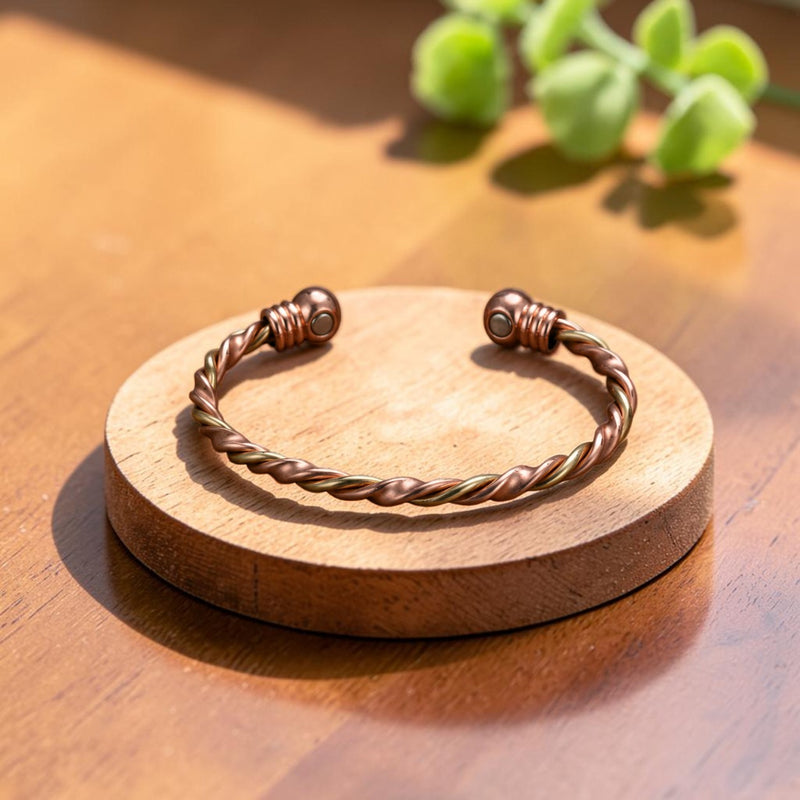 Ella's Twine Copper Bracelet