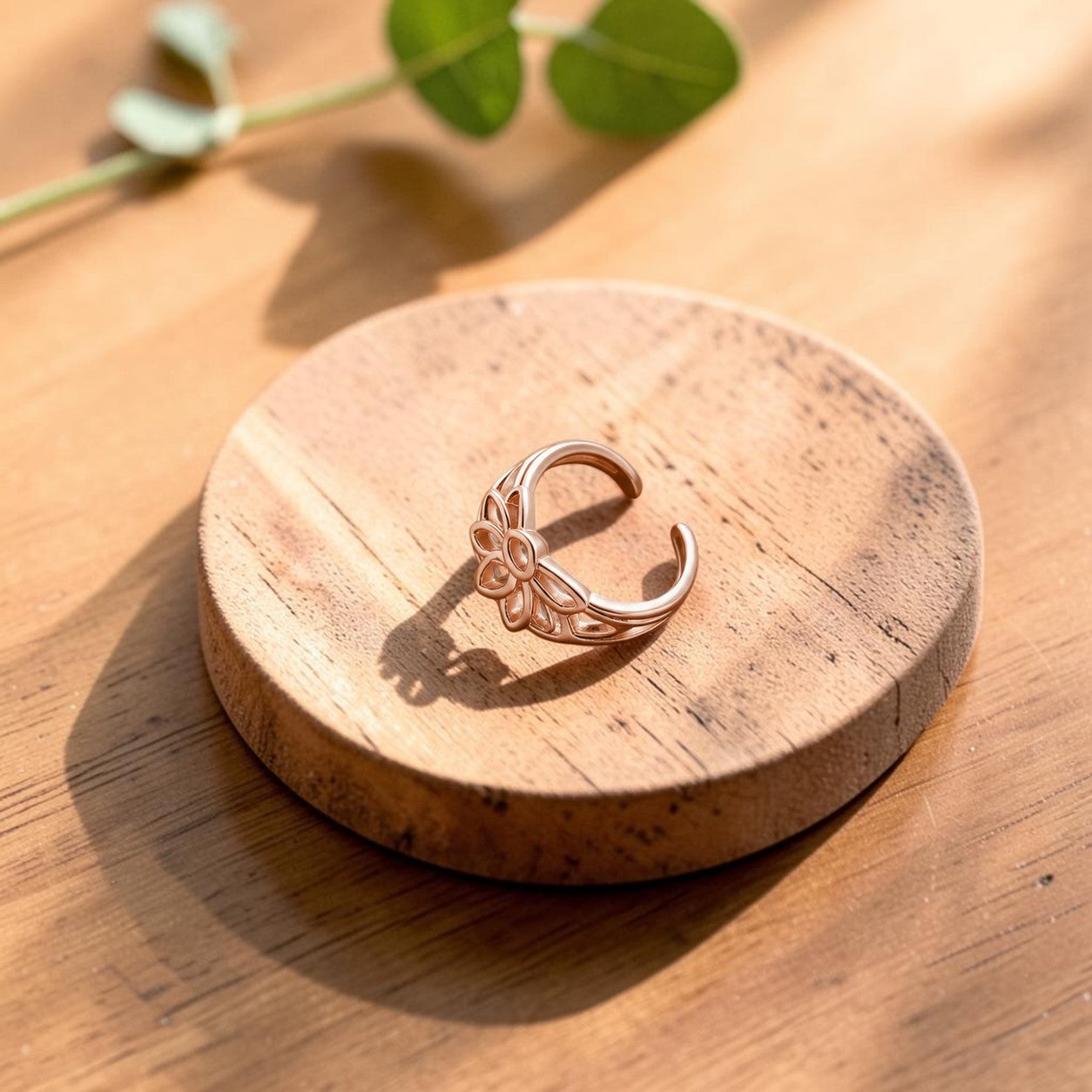 Ella's Petal Copper Toe Ring