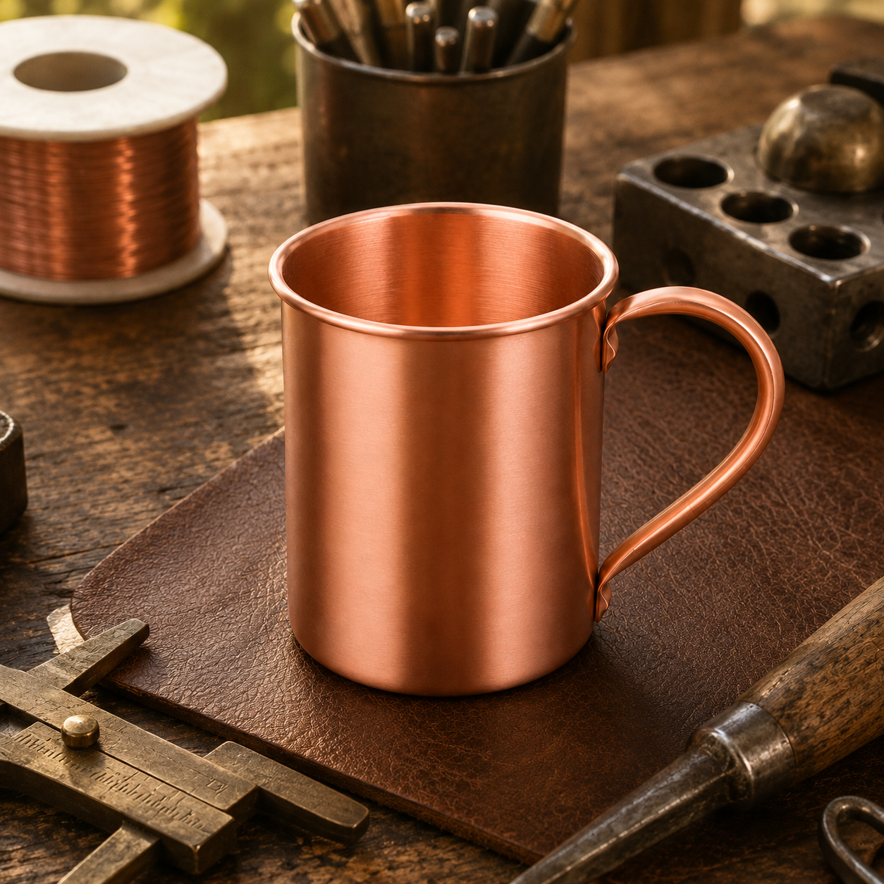 Ella's Copper Plain Mug 400ml