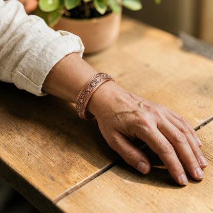 Ella's Sprig Copper Bracelet