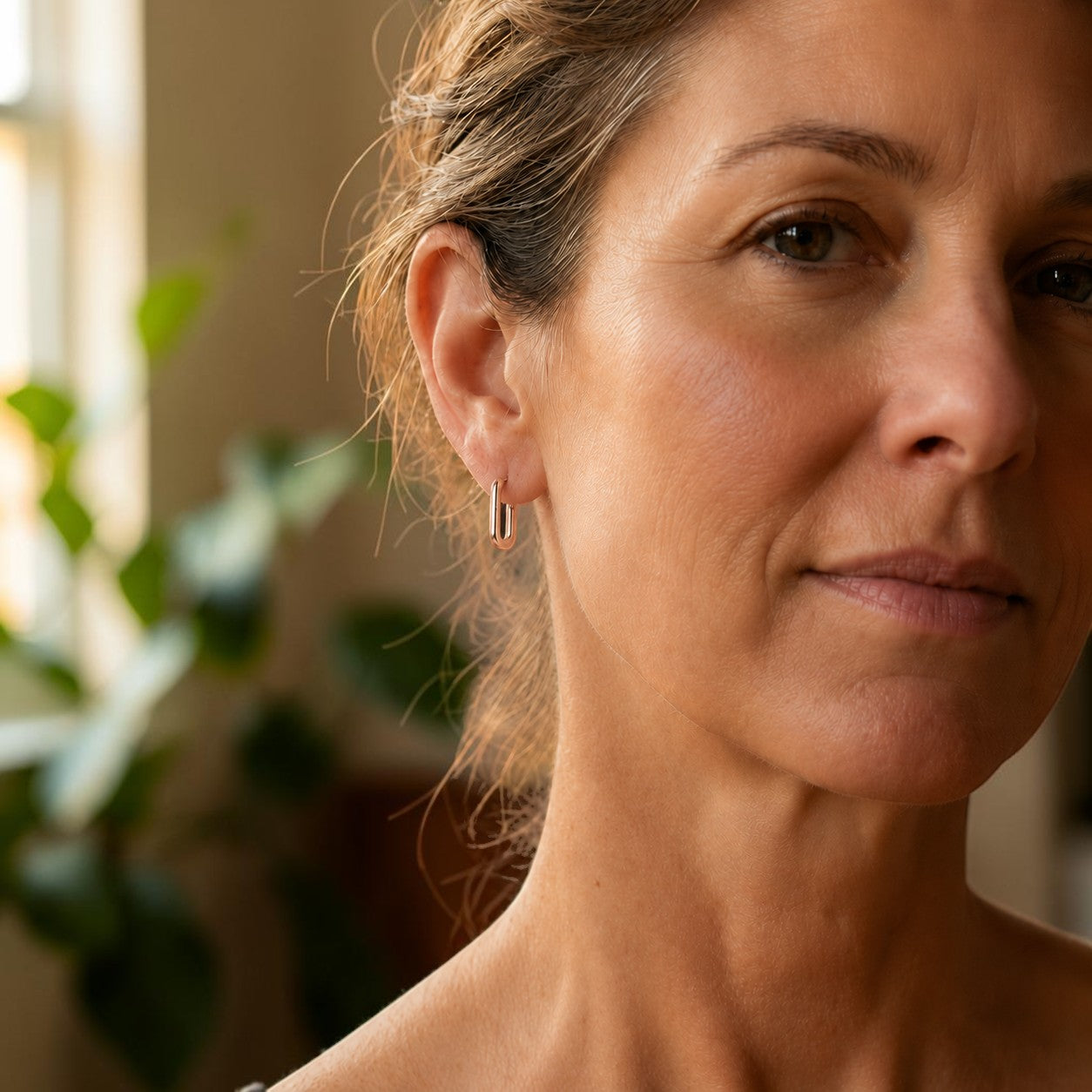 Ella's Clasp Copper Earrings