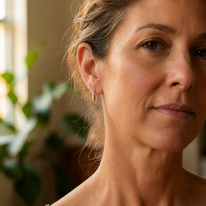 Ella's Clasp Copper Earrings