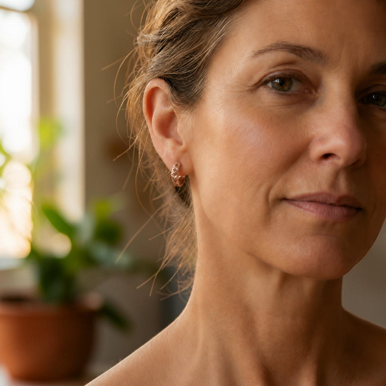 Ella's Spike Copper Earrings