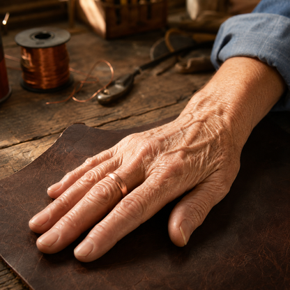 Ella's Plain Copper Ring