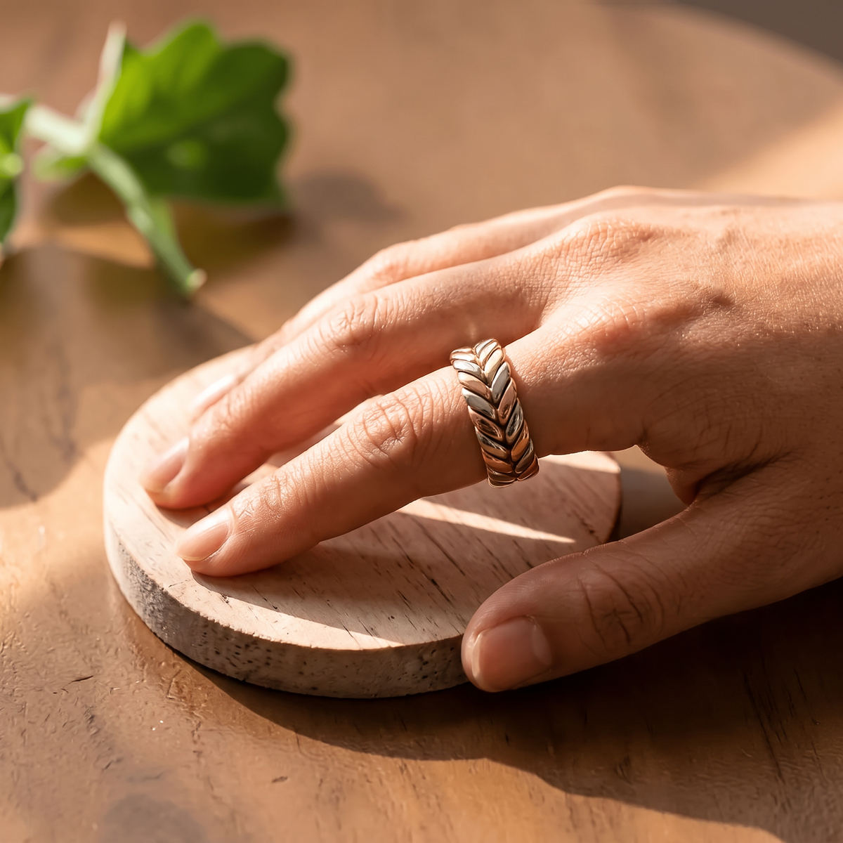 Ella's Stone Copper Ring
