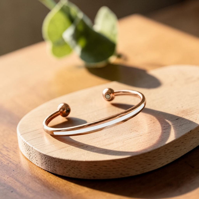 Ella's Jade Copper Bracelet