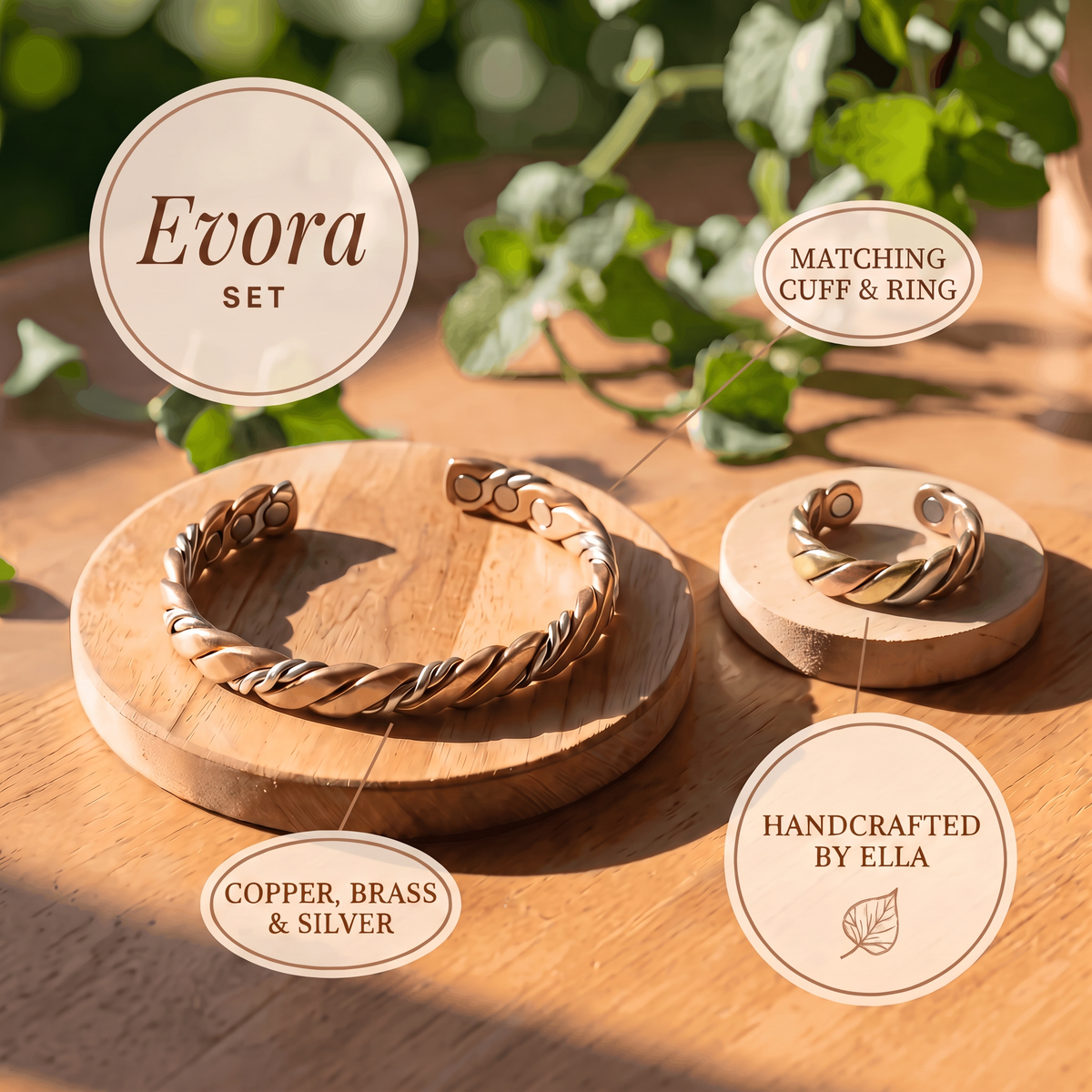 Ella's Evora Copper Set