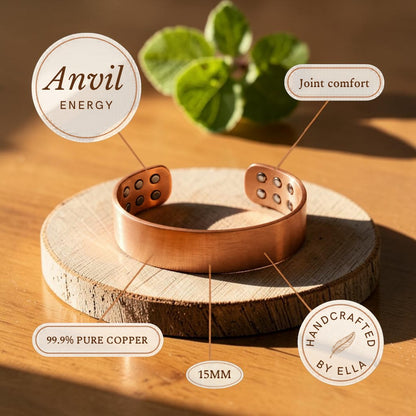 Ella's Anvil Copper Bracelet