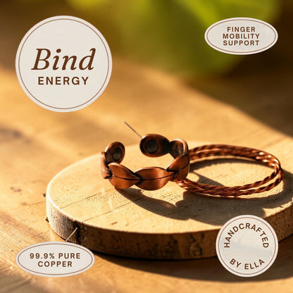 Ella's Bind Copper Ring