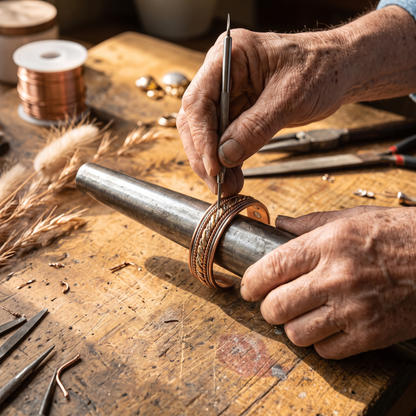 Ella's Vesper Copper Bracelet handcrafted