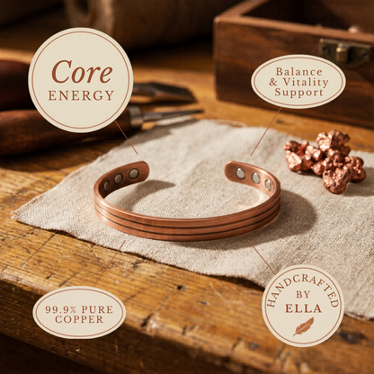 Ella's Core Copper Bracelet