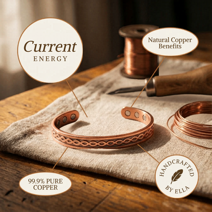 Ella's Current Copper Bracelet
