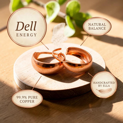 Ella's Dell Copper Earrings
