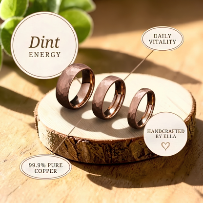 Ella's Dint Copper Ring