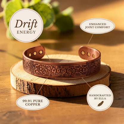 Ella's Drift Copper Bracelet