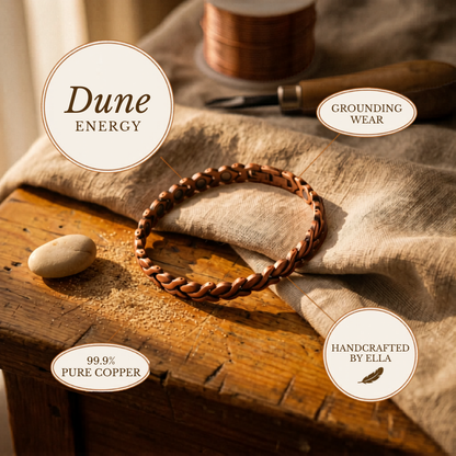 Ella's Dune Copper Anklet