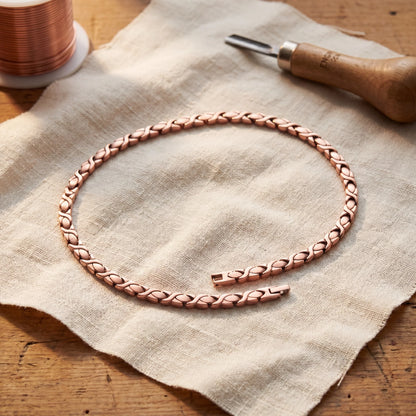 Ella's Flux Copper Necklace