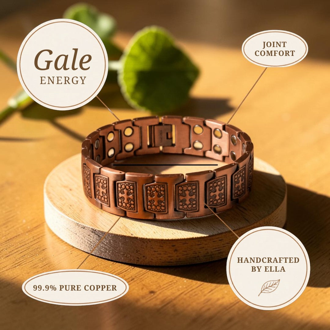 Ella's Gale Men's Copper Bracelet