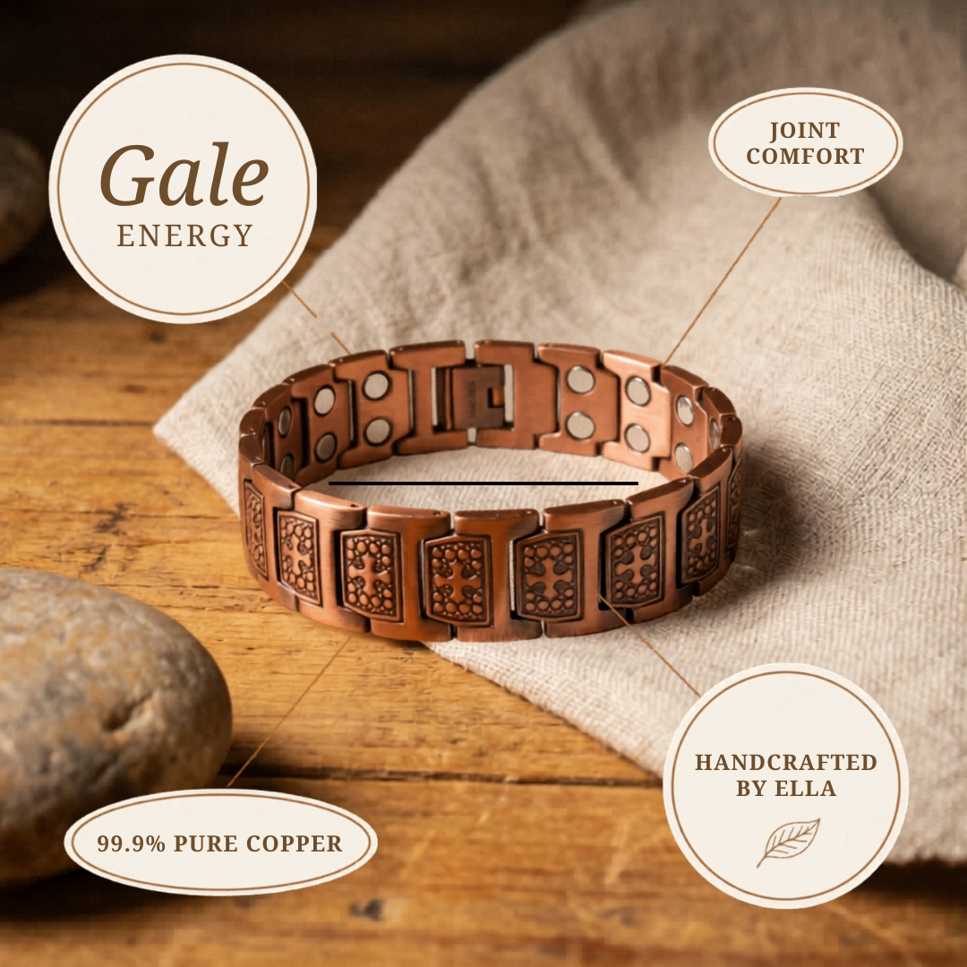 Ella's Gale Men's Copper Bracelet