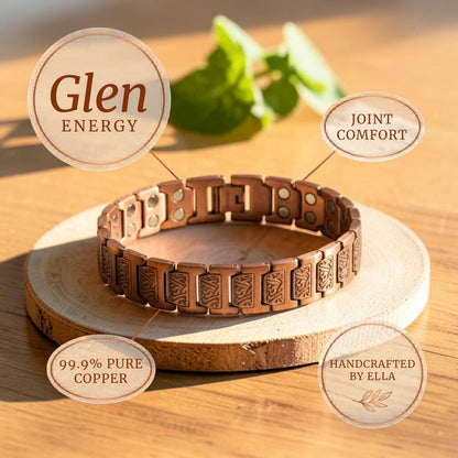Ella's Glen Men's Copper Bracelet