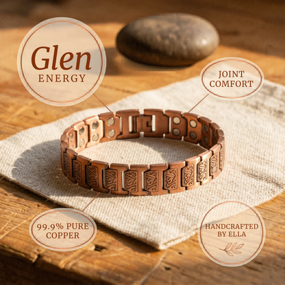 Ella's Glen Men's Copper Bracelet