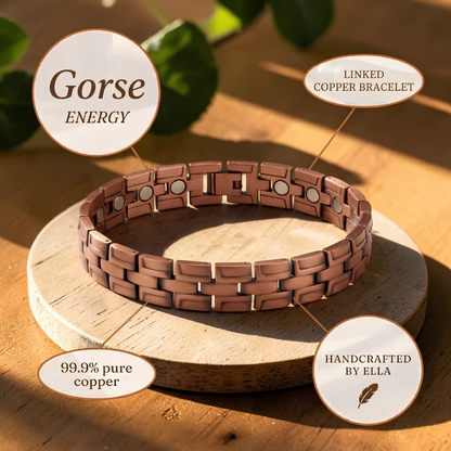 Ella's Gorse Men's Copper Bracelet