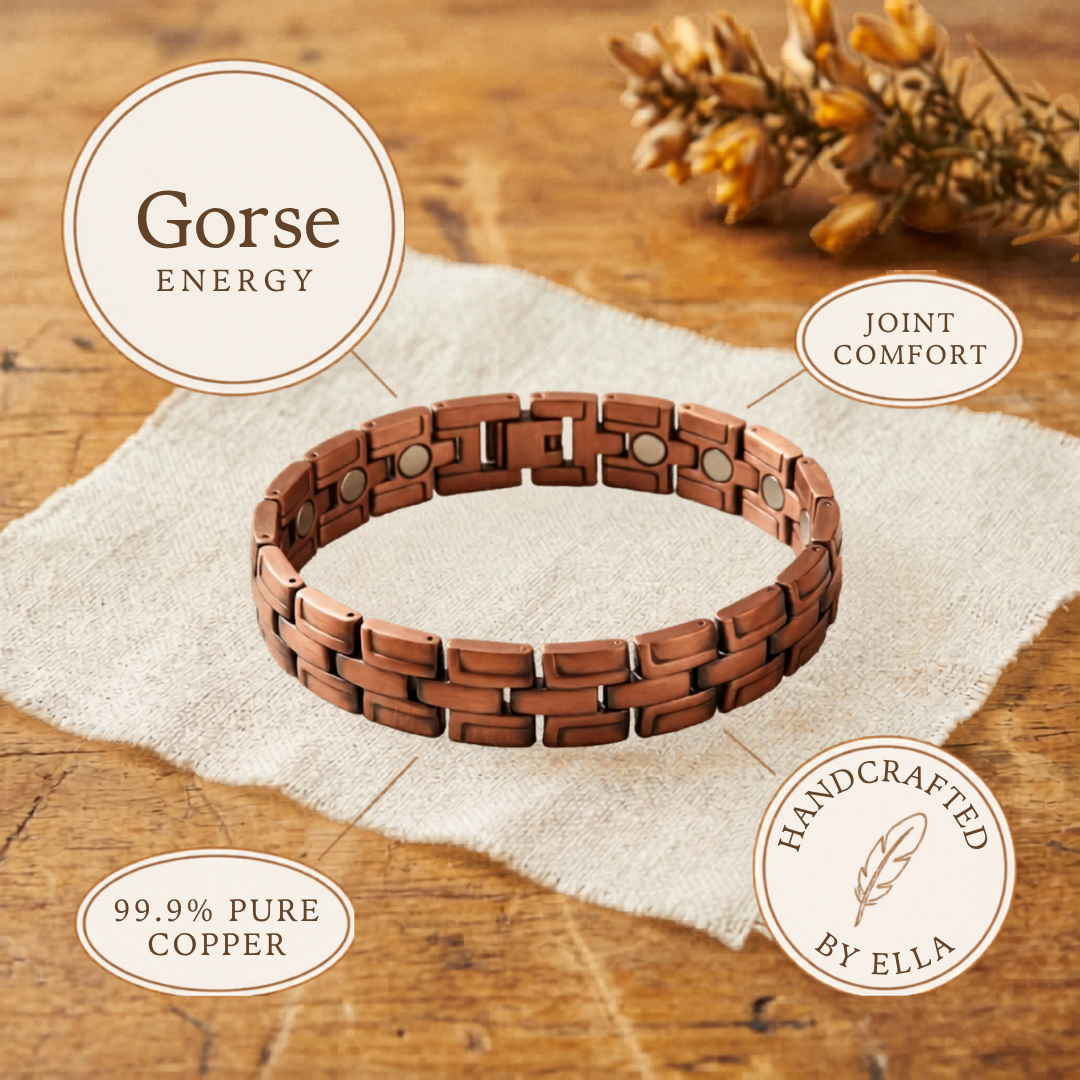 Ella's Gorse Men's Copper Bracelet