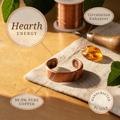 Ella's Hearth Copper Ring