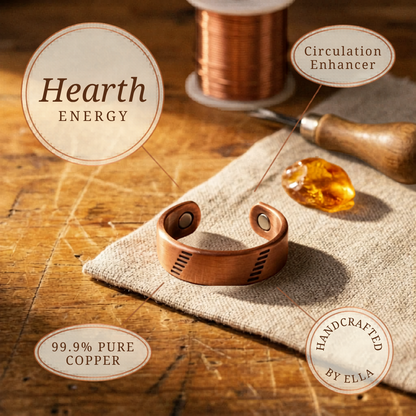 Ella's Hearth Copper Ring