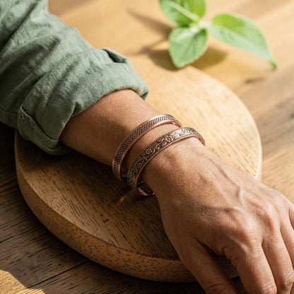 Ella's Forge Copper Bracelet Set