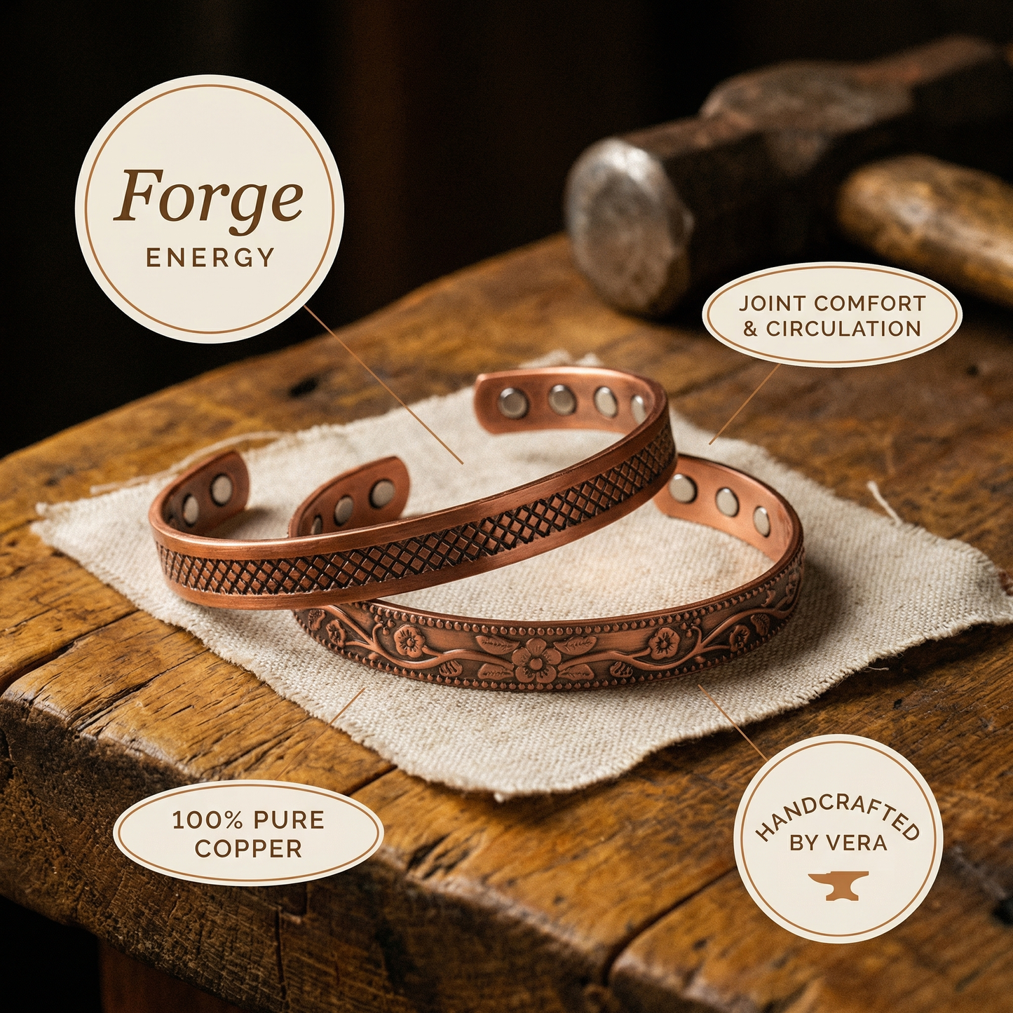 Ella's Forge Copper Set