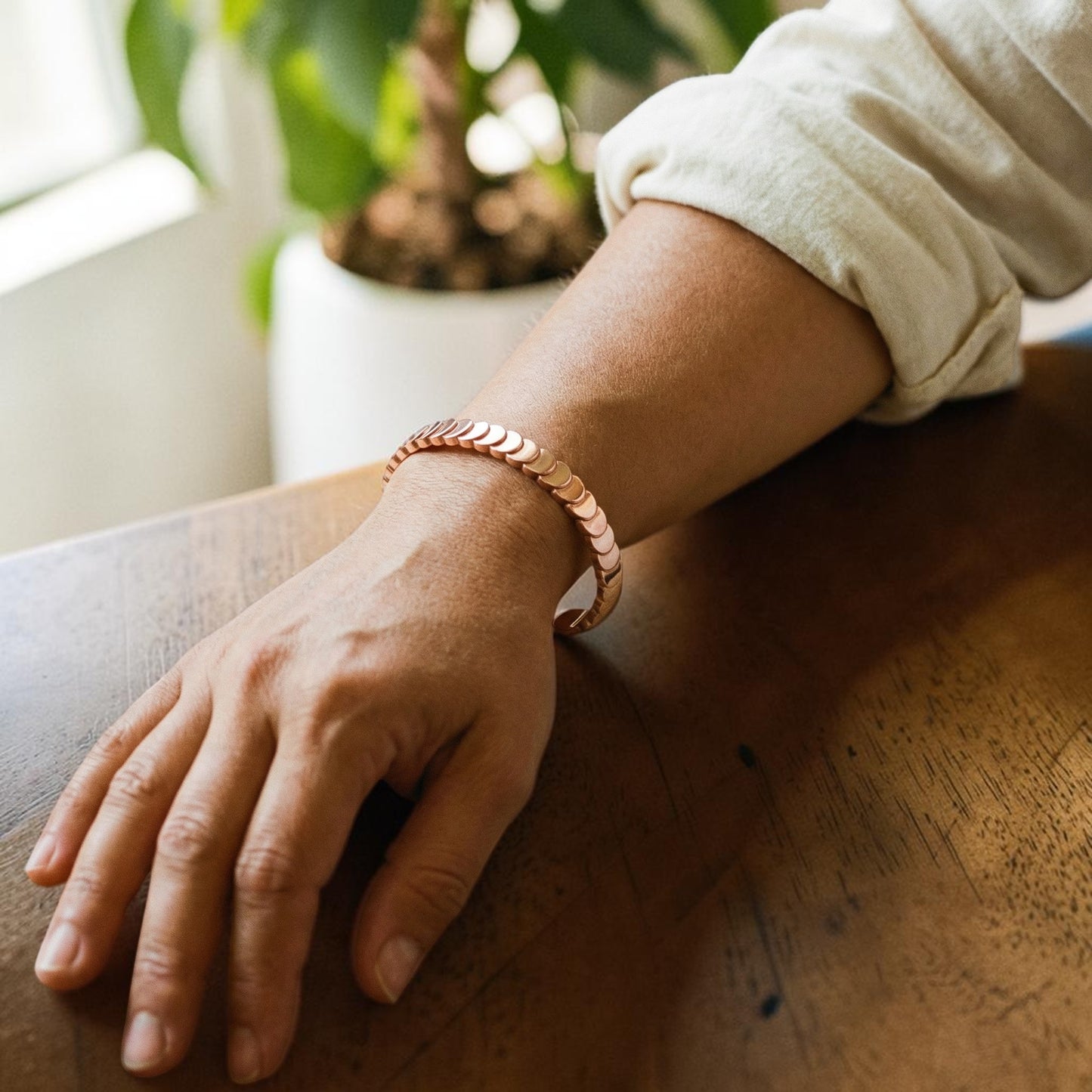 Ella's Tide Copper Bracelet