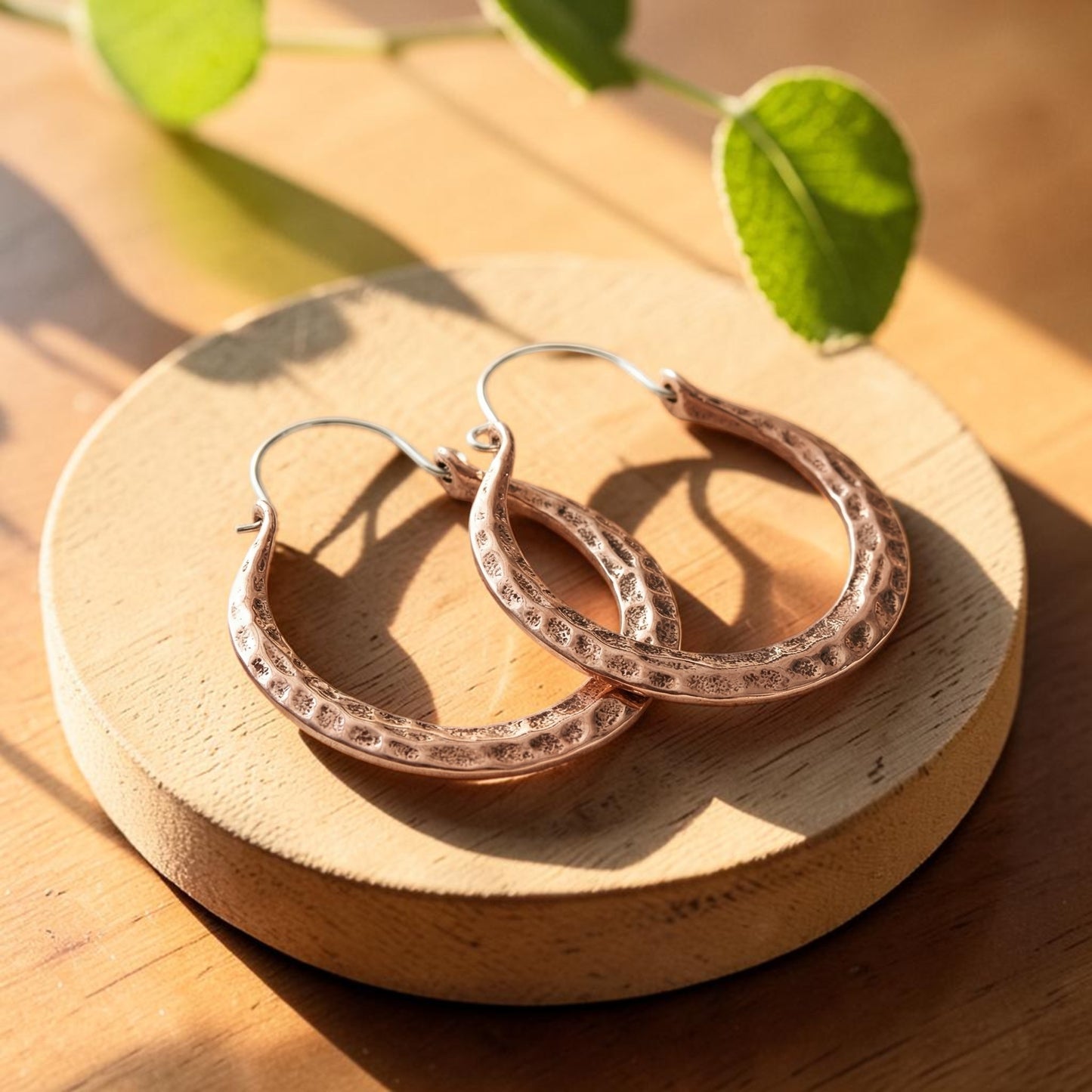 Ella's Ember Copper Earrings