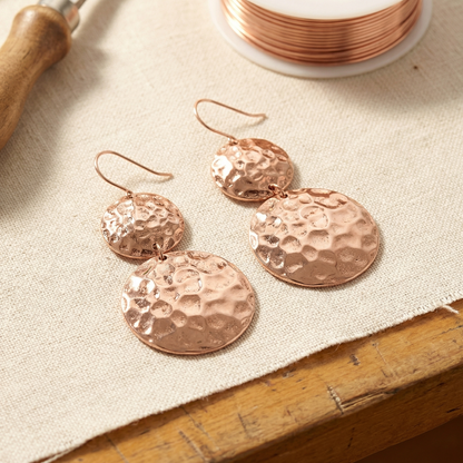 Ella's Solstice Copper Earrings