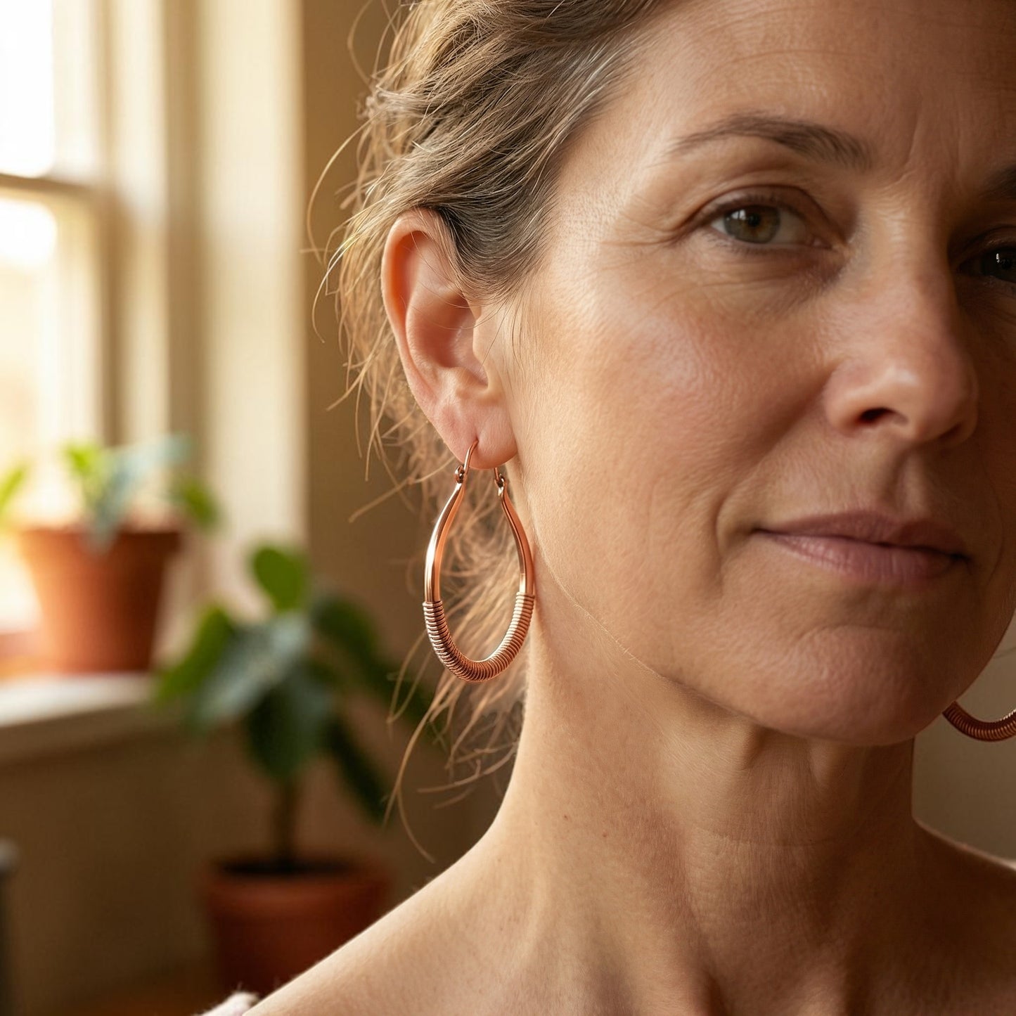 Ella's Creek Copper Earrings