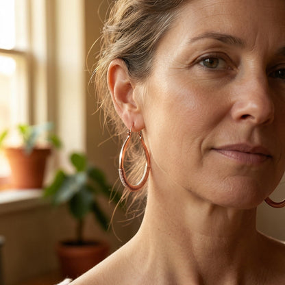 Ella's Creek Copper Earrings