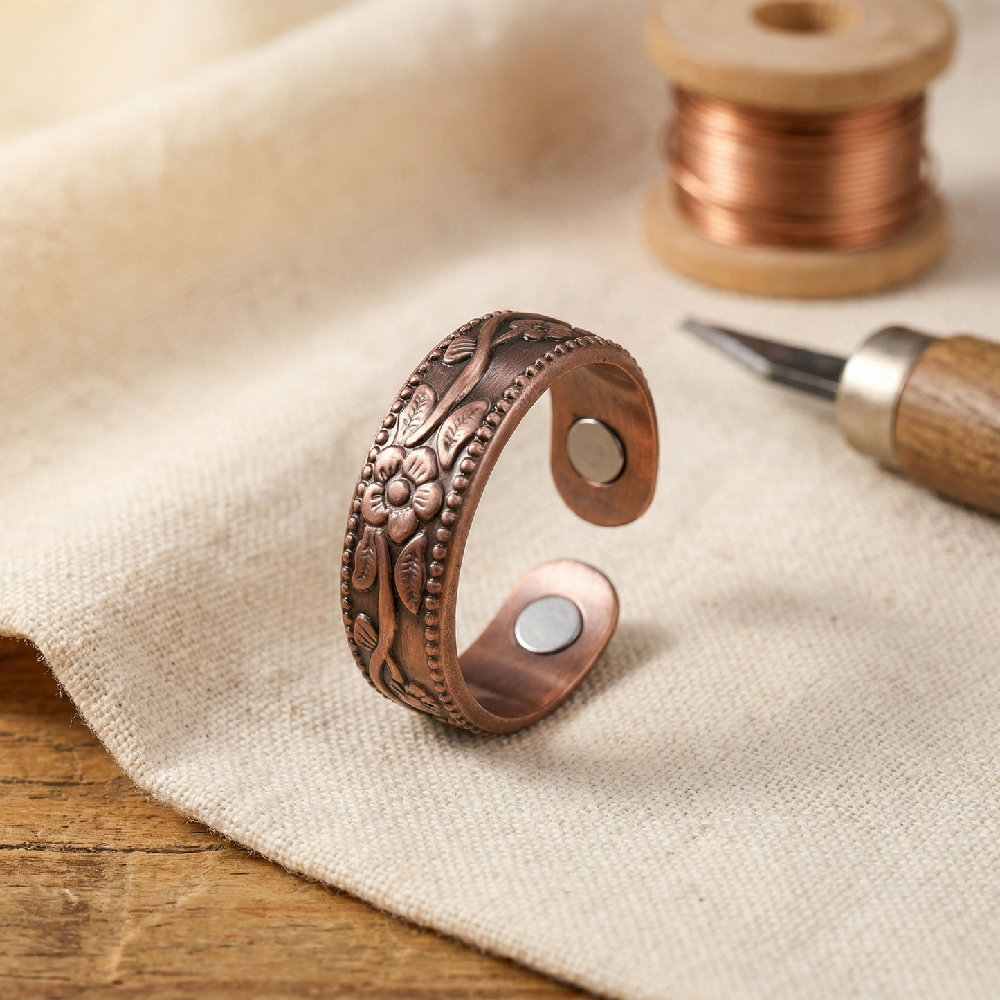 Ella's Petal Copper Ring
