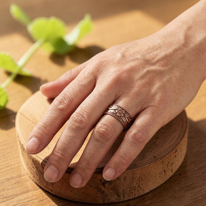 Ella's Petal Copper Ring